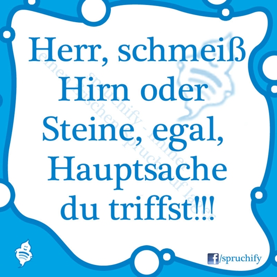 Spruch des Tages