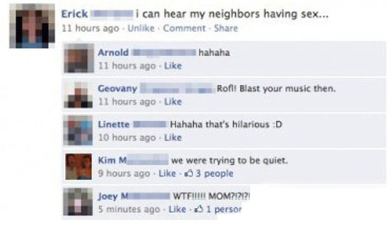 Neighbours having sex