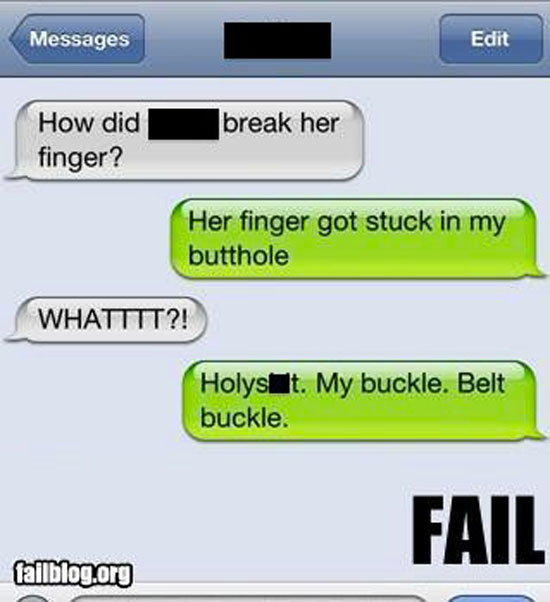 how did break her finger