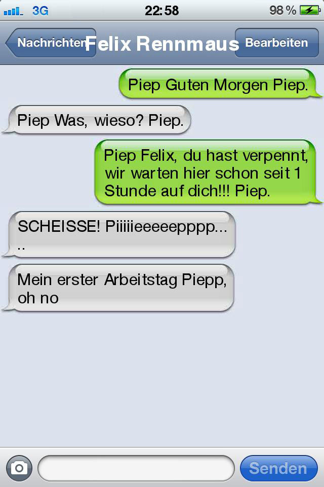 sms fail Piep