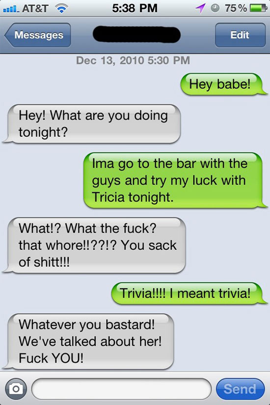tricia was my exgirlfriend