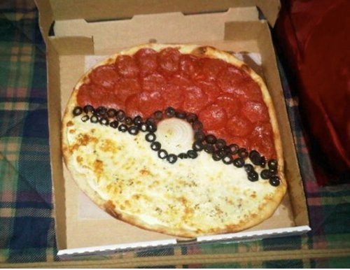 Poké-pizza!