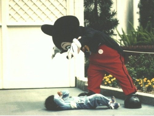 Mickey: i dich erschreckt?