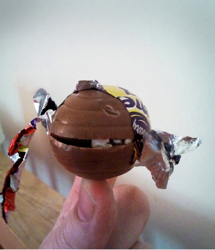 Creme Egg ... Ich öffnete diese und plötzlich will nicht ...