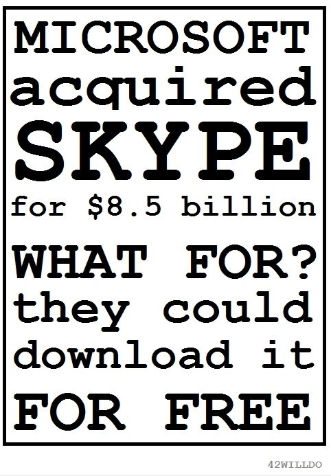 Microsoft erworben Skype for ..