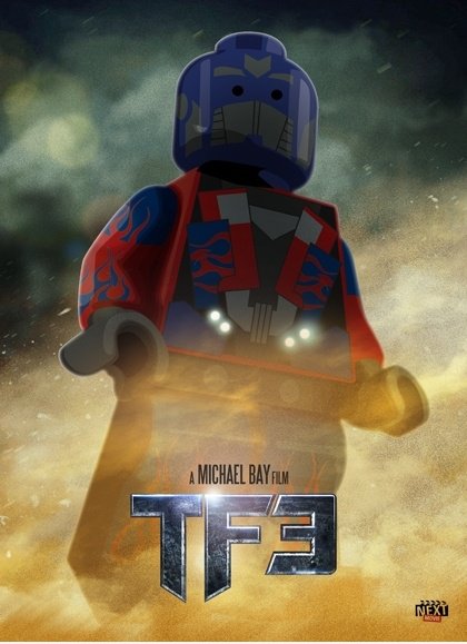 Transformers 3 Lego Poster