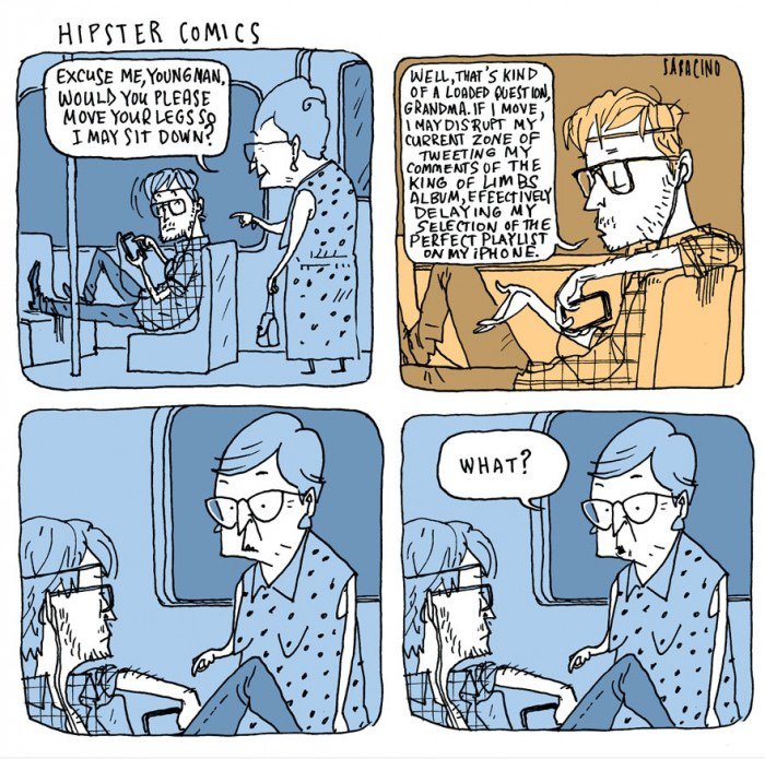 Hipster Comics # 1