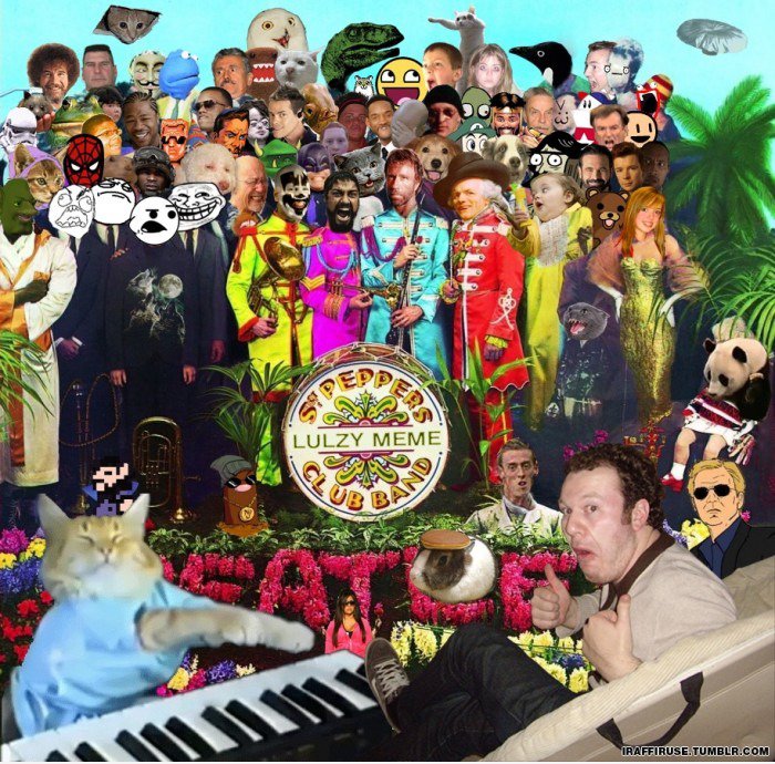 Sgt. Peppers Lonely Heart Club Meme