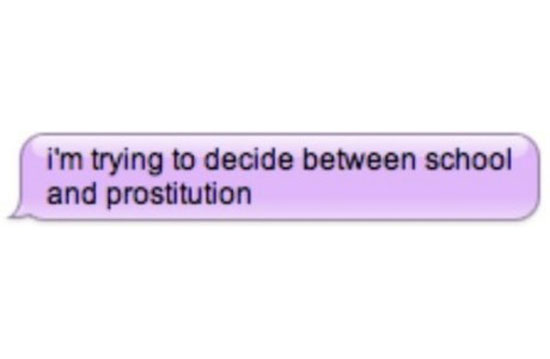 schule oder prostitution