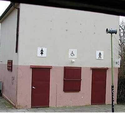 3 Arten von Toiletten