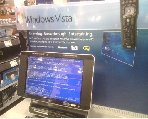 Windows Vista: Stunning, BreakThrough und unterhaltsam.