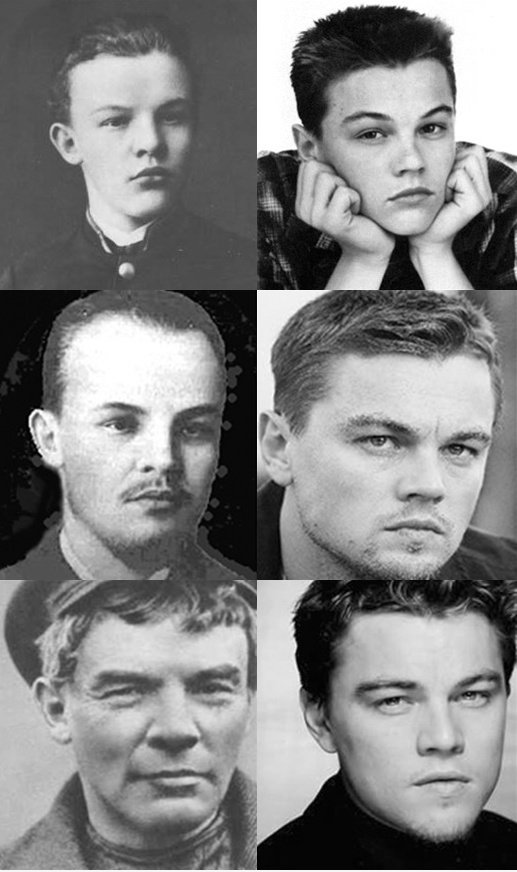 Leonardo DiCaprio vs Vladimir Lenin