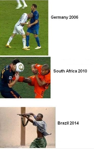 Gewalt in World Cup