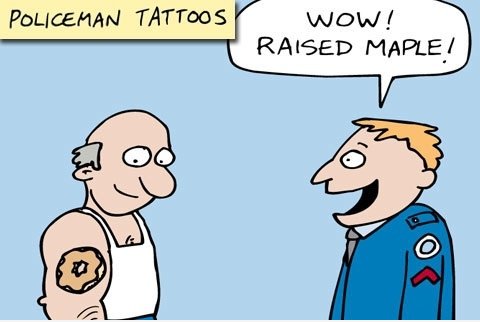 Policeman Tattoos