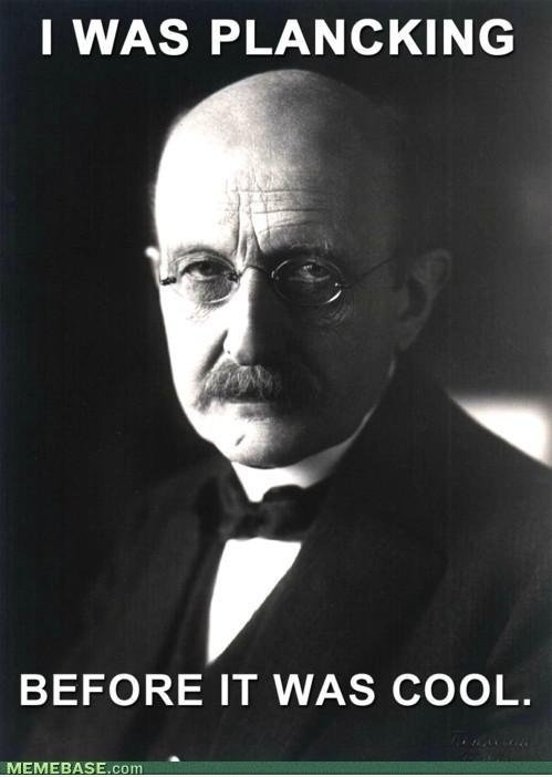 Hipster Max Planck