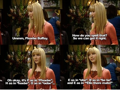 Wie zu buchstabieren Phoebe