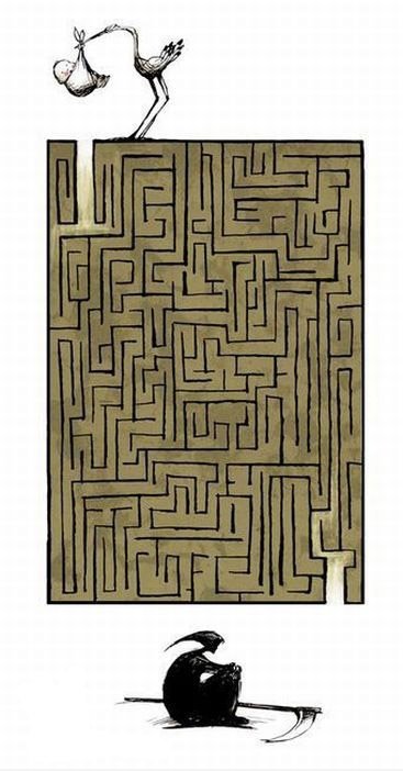 Labyrinth des Lebens