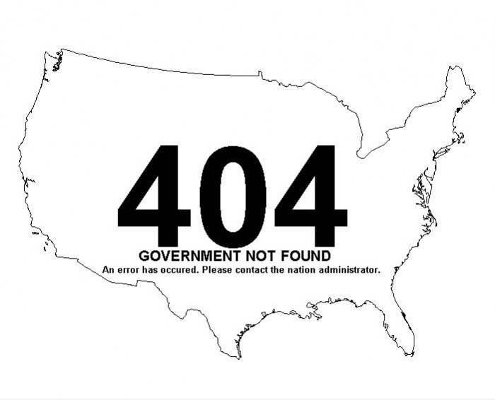 404 - Regierung nicht gefunden