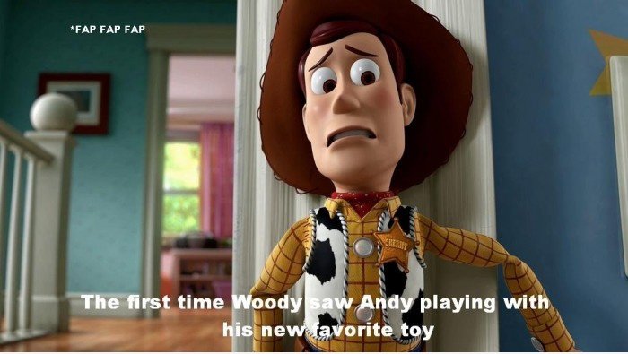 Peinlich Moment für Woody