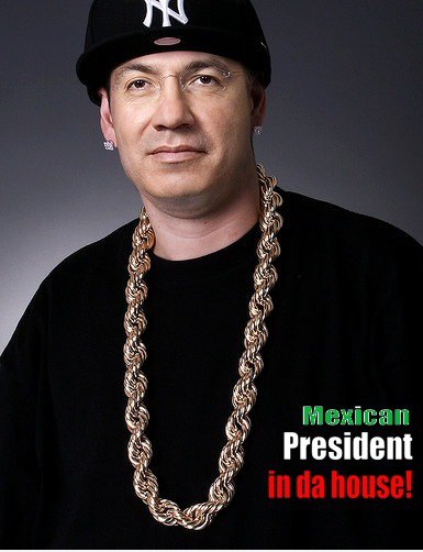 Der mexikanische Präsident (Felipe Calderón)