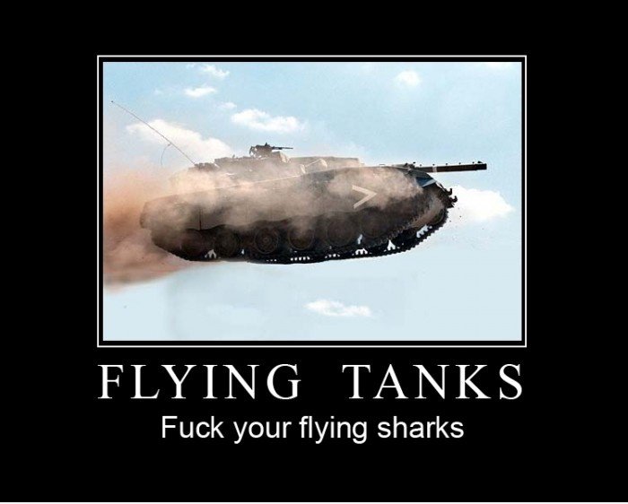Fliegende Panzer
