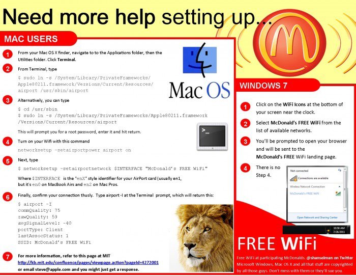 Windows vs Mac bei McDonalds. [FIXED]