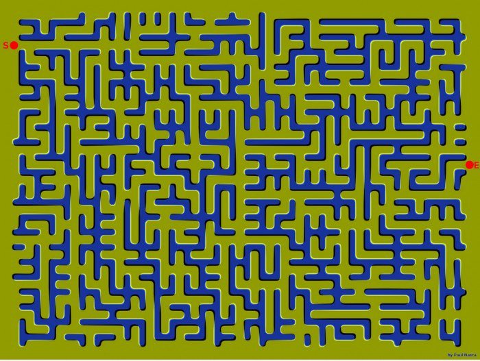 Können Sie lösen dieses Labyrinth?