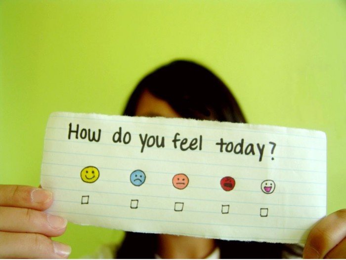 Wie fühlen Sie sich heute?