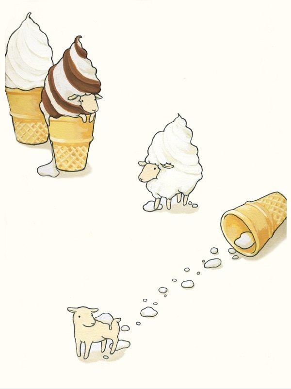 Ice-cream Sheep