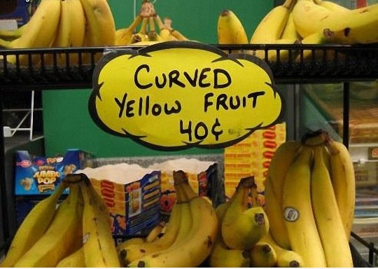Es ist Banane, stupid!