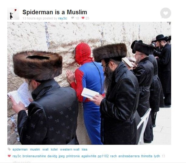 So, jetzt die Juden sind Muslim?