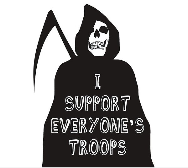 Ich unterstütze alle Truppen