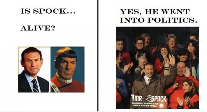 Mr. Spock, ehemaliger baskischer Ministerpräsident.