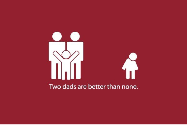 Zwei Väter sind besser als keine