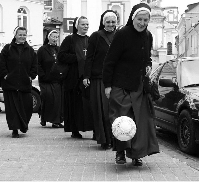 Nuns 'World Cup Fever