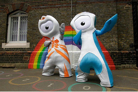 Die Olympischen Spiele 2012 Mascot ... Was sind sie?