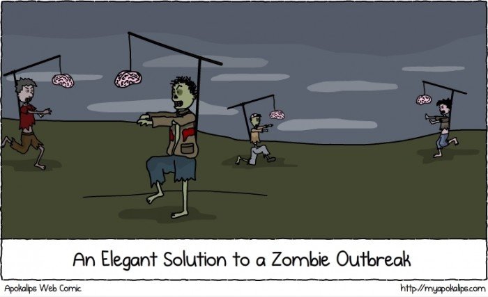 Eine geniale Möglichkeit, eine Zombie-Apokalypse zu verhindern.