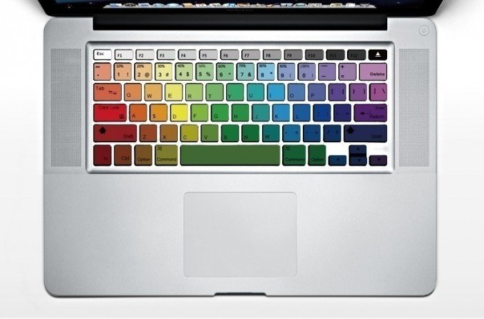 Regenbogen-Tastatur