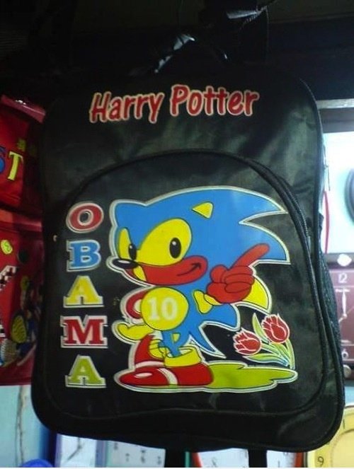 Harry Potter, Obama und Sonic the Hedgehog.