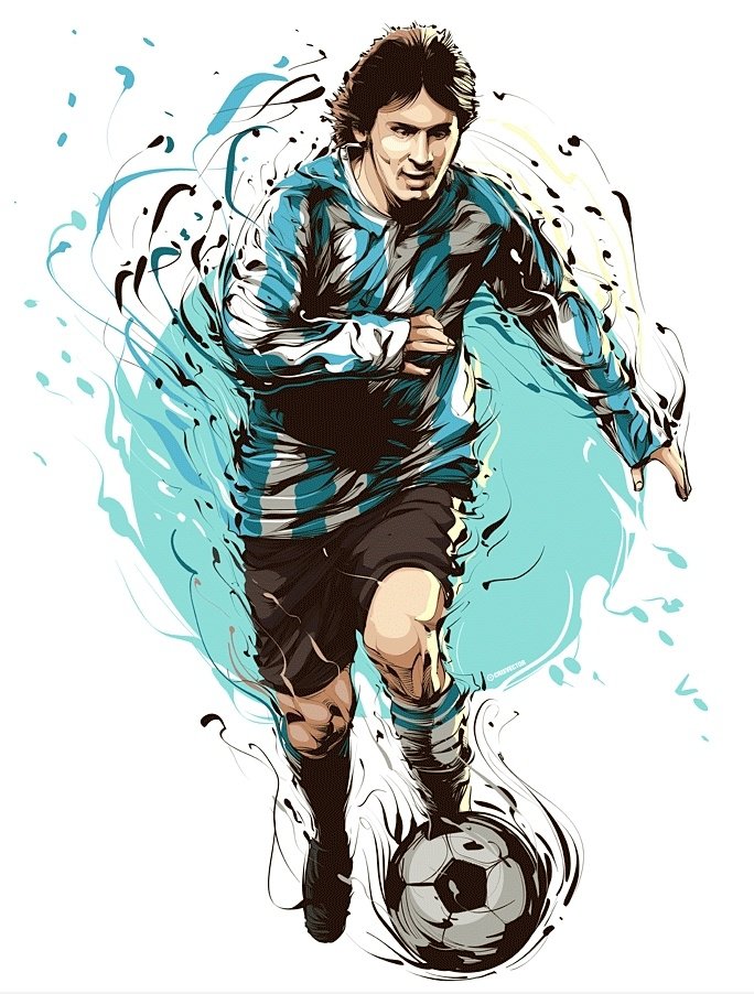 Messi in Grafiken