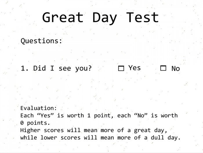 Great Day-Test