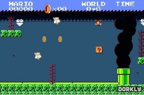 Super Mario Oil Spill