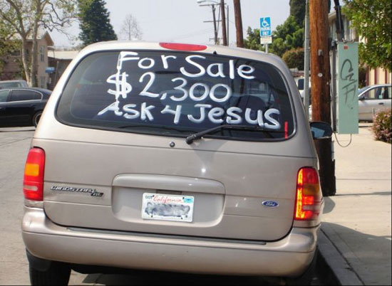 zu verkaufen frag jesus