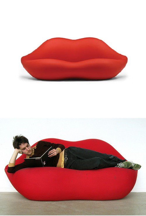 Lippen Sofa