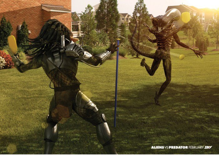 Aliens vs. Predator - Stangentennis