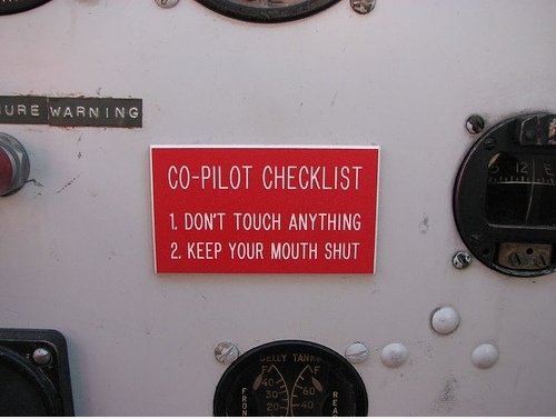 Co-Pilot Checkliste