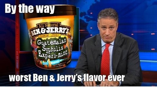 Ben & Jerrys Flavor Ablehnen - Daily Show