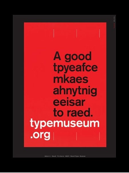 A Good Typeface