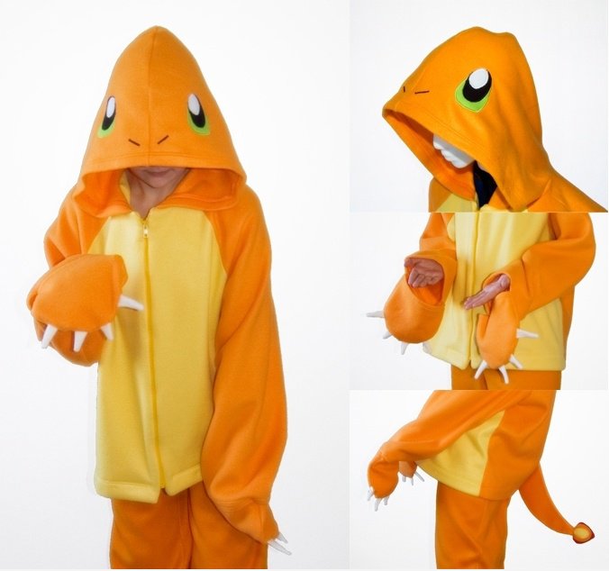 Charmander Outfit voll win