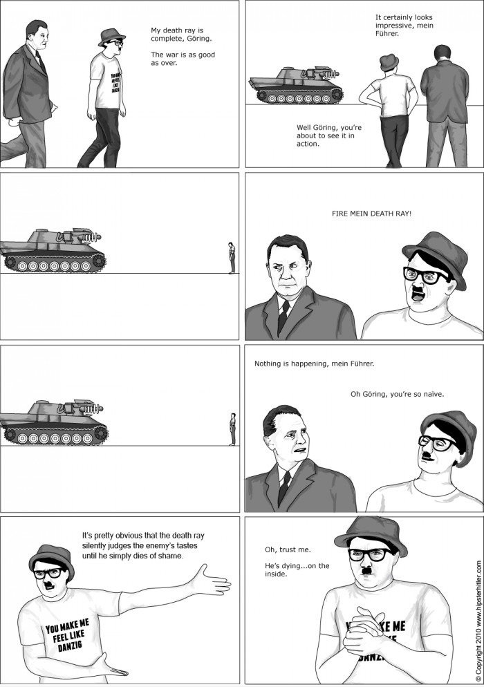 Hipster Hitler - Death Ray